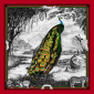 Batic matase naturala-Peacock Feathers - rosu