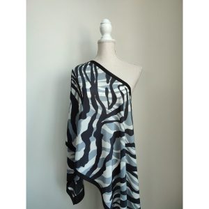 Animal Print negru gri