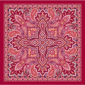 Batic matase Paisley- rubin
