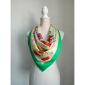 Paloma verde-crem-coperta