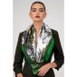 Peacock Feathers - Green - Model 4