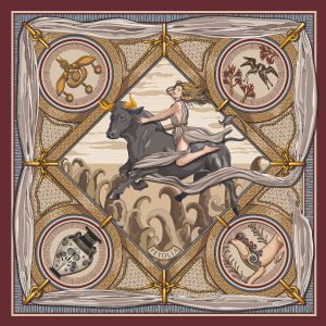 The Abduction of Europa Bordeaux Beige