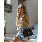 Poseta Chiara negru stamped 1