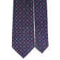 Cravata-Matase-Albastru-Avio-Fuchsia-Fuchsia-Alb-Celestial-1- AN4797