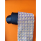 Cravata matase cu nod in contrast-n2438a