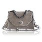 Poseta Chiara grey suede