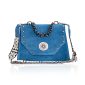 Poseta chiara blue suede