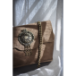 Poseta Estella mocca suede 1