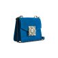 Poseta Dahlia blue suede 3