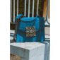 Poseta dahlia blue suede 2