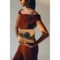 Amelie Leather Shoulder Bag - Taupe 1