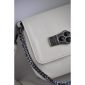 Blair Leather Shoulder Bag - Cream 1
