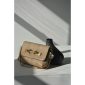 Blair Leather Shoulder Bag -Taupe 3