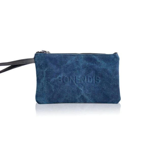 City Canvas Pouch - Blue 5