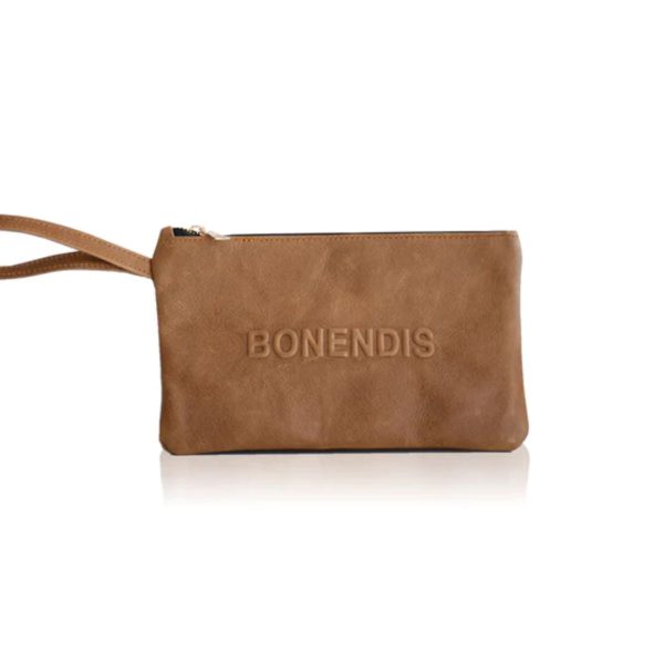 City Leather Pouch - Tabac