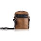 Ethan Leather Body Bag - Tabac