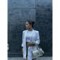 Lizy Leather Shoulder Bag - Cream 2