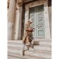 Lizy Leather Shoulder Bag - Mocca Suede 4