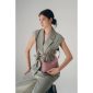Maggie Leather Handbag - Blush 2