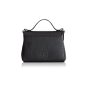 Poseta Belle-black stamped piso meros