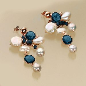 Cercei-Magnifique-din-perle-de-cultura-agat-si-safir-unicat