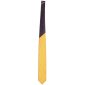Cravatta-Arancione-Nodo-in-Contrasto-Marrone-Blu-Fantasia-Rosa-Intera-N1579
