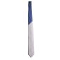 Cravatta-Avorio-Fantasia-Celeste-Nodo-in-Contrasto-Blu-Intera-N2184