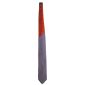 Cravatta-Blu-Arancio-Bianca-Nodo-in-Contrasto-Arancio-Intera-N2329