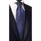Cravatta-Blu-Navy-Fantasia-Blu-Nodo-in-Contrasto-Blu-a-Pois-Bluette-Bianchi-N2844