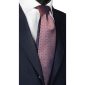 Cravatta-Bordeaux-Grigio-Nodo-in-Contrasto-Bordeaux-Pois-N2311