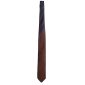 Cravatta-Marrone-Blu-Nodo-in-Contrasto-Blu-Marrone-Intera-N2416