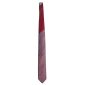 Cravatta-Rossa-Bianca-Nodo-in-Contrasto-Bordeaux-Intera-N2259