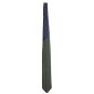 Cravatta-Verde-Fantasia-Celeste-Bianco-Nodo-in-Contrasto-a-Quadri-Blu-Marrone-Intera-N2298