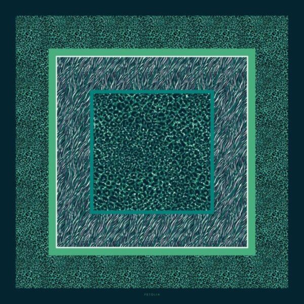 batic-animal-print-din-matase-naturala-verde-turcoaz