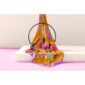 Batic-Secret-Garden-din-matase- naturala-lila-orange