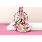 Batic-Secret-Garden-din-matase- naturala-roz