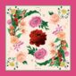Batic-Secret-Garden-din-matase- naturala-roz
