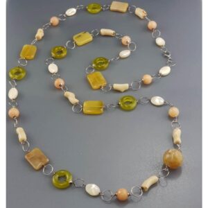 Colier-Art-cu-jad-opal-si-perle