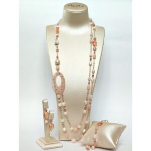 set-crown-din-cuart-aventurin-si-perle