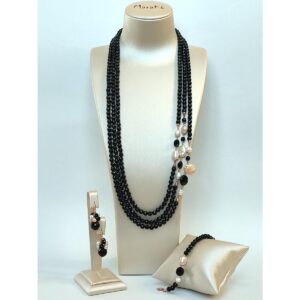 set-armonia-cu-agat-negru-si-perle