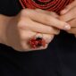 inel-supreme-din-coral-rosu-si-agat-negru