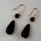 cercei-timeless-din-agat-negru-satinat