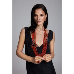 inel-supreme-din-coral-rosu-si-agat-negru