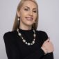 Set Dynamic din acvamarin multicolor și perle